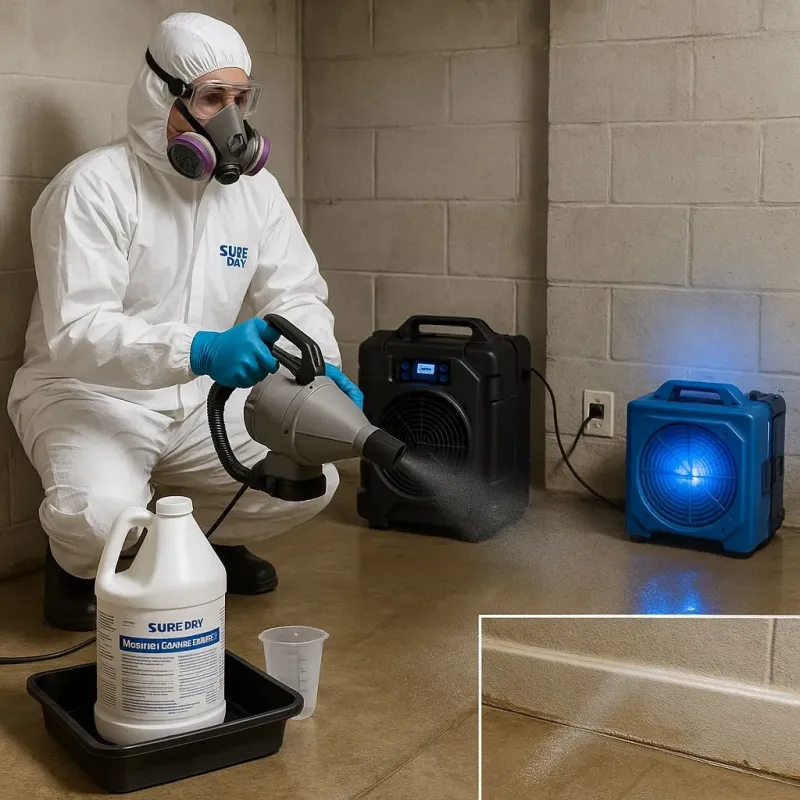 Sanitization and Odor Removal process in Sappington, MO