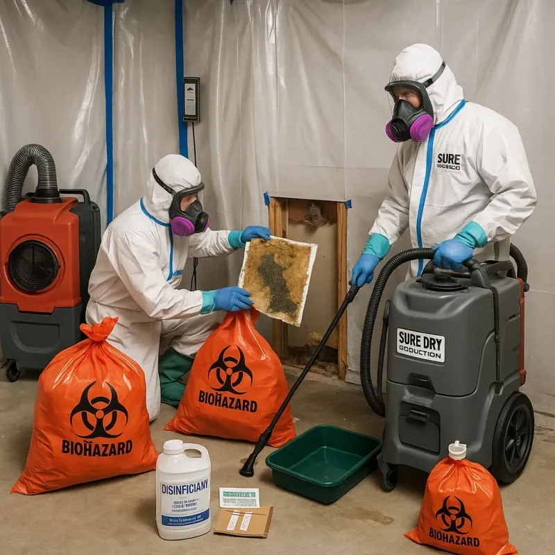 Contaminated Water Handling Protocols process in Sappington, MO